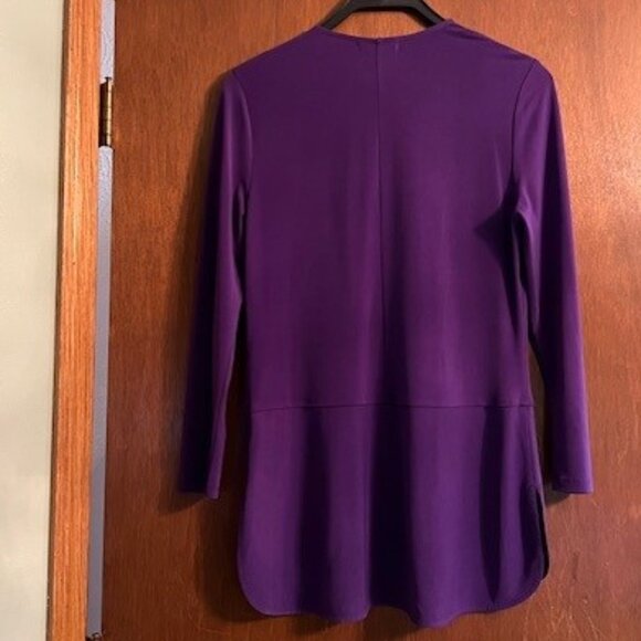 Lauren Ralph Lauren Women's Purple Top size Medium - Picture 2 of 2